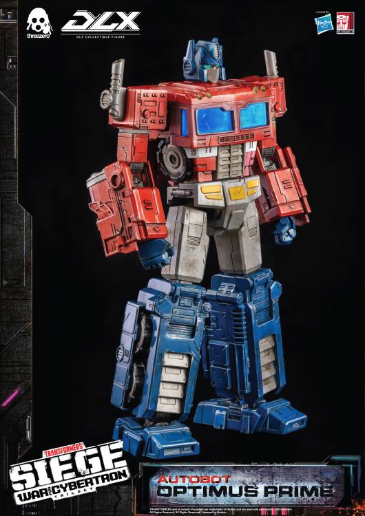 PREORDER Transformers: War for Cybertron Trilogy DLX Scale Collectible Series Autobot Optimus Prime Action Figure