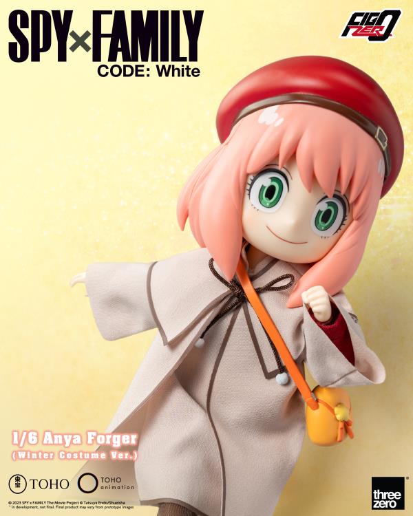 PREORDER Spy x Family Code: White FigZero Anya Forger (Winter Costume Ver.) 1/6 Scale Figure