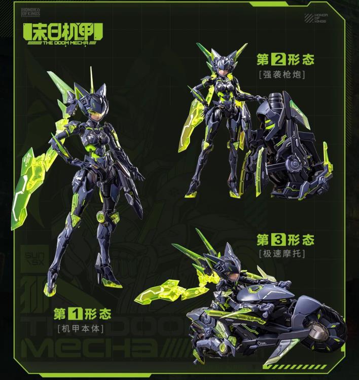 PREORDER Nuclear Gold Reconstruction Honor of Kings Sun Shangxiang (Doomsday Mecha) 1/12 Scale Model Kit