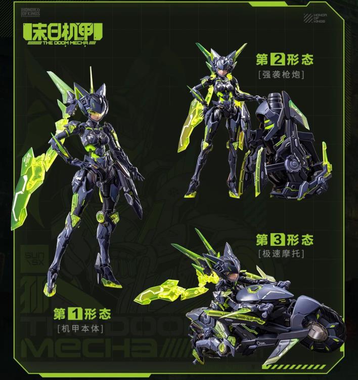 PREORDER Nuclear Gold Reconstruction Honor of Kings Sun Shangxiang (Doomsday Mecha) 1/12 Scale Model Kit