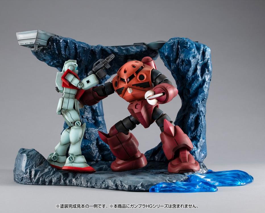 PREORDER Mobile Suit Gundam Realistic Model Series G Structure Tragedy in Jaburo (Material Color Edition) 1/144 Scale Structure