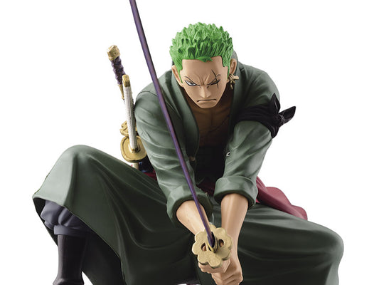 IN STOCK One Piece Sculptures Big Banpresto Figure Colosseum 4 Vol.3. - Ronoroa Zoro