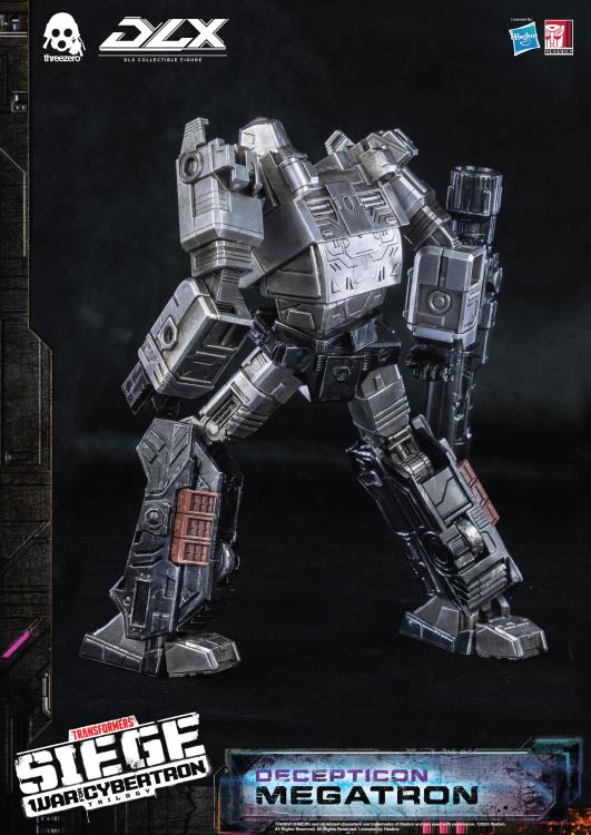 PREORDER Transformers: War for Cybertron Trilogy DLX Scale Collectible Series Decepticon Megatron Action Figure
