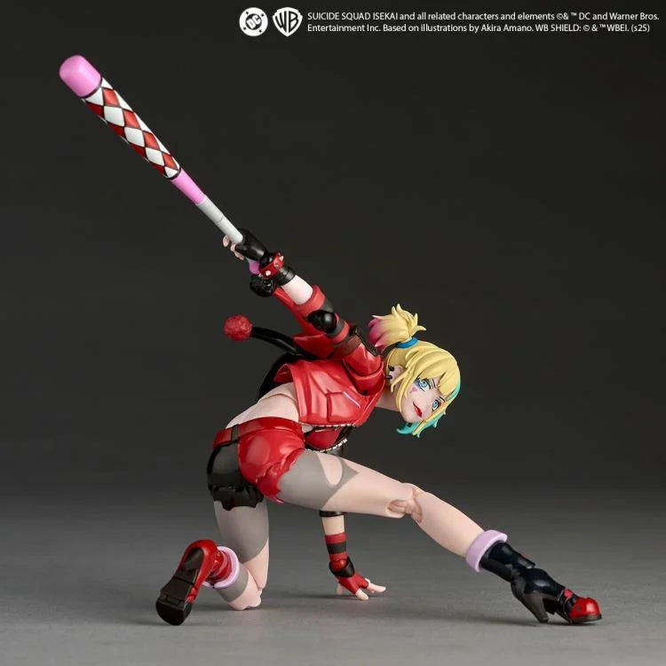 PREORDER Suicide Squad Isekai Amazing Yamaguchi Revoltech NR082 Harley Quinn Action Figure
