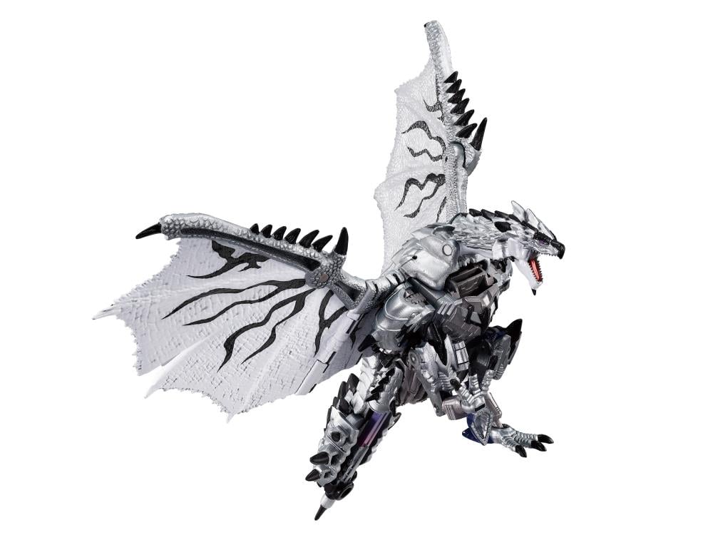 PREORDER Transformers x Monster Hunter Synergenex Series Silver Rathalos Prime Action Figure