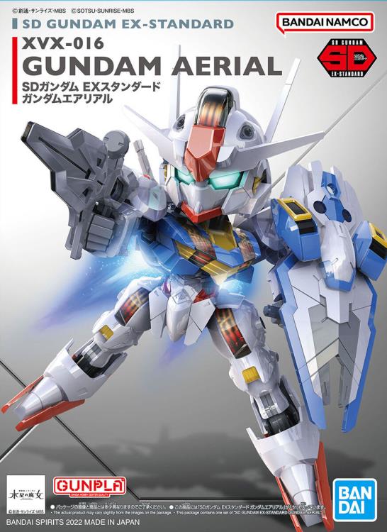 IN STOCK SD Gundam Ex-Standard Gundam Aerial - Mobile Suit Gundam: The Witch from Mercury