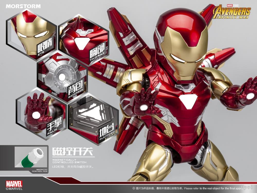 IN STOCK Avengers: Endgame SD Iron Man Mark 85 Deluxe Model Kit