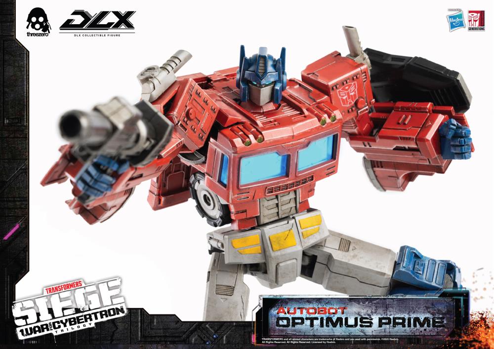 PREORDER Transformers: War for Cybertron Trilogy DLX Scale Collectible Series Autobot Optimus Prime Action Figure