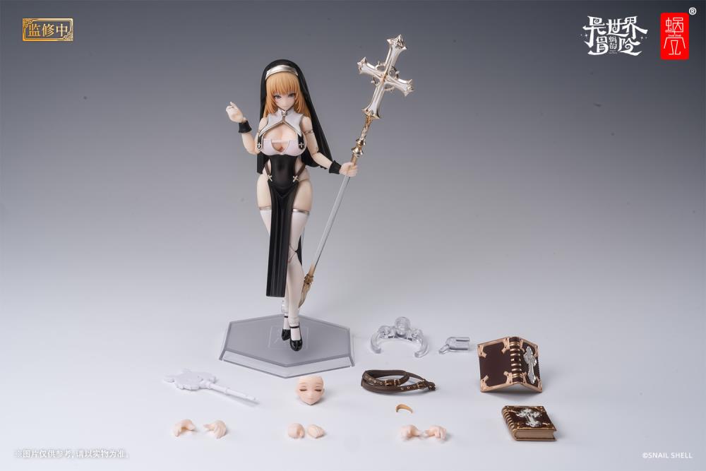 PREORDER Snail Shell Nun Muse Asdo 1/12 Scale Action Figure