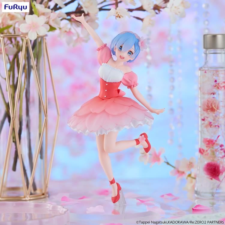 PREORDER Re:Zero Starting Life in Another World Trio-Try-iT Rem (Cherry Blossoms) Figure