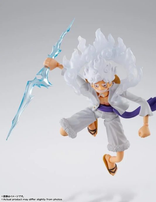 PREORDER One Piece S.H.Figuarts Monkey D. Luffy (Gear 5) Action Figure - May 2025 Release