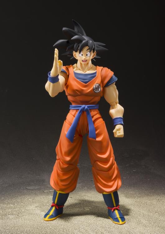 IN STOCK S.H.Figuarts SON GOKU A SAIYAN RAISED ON EARTH