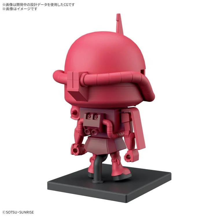 PREORDER Mobile Suit Gundam Gunpla-kun Model Series Char's Zaku-kun (Runner Ver. with Reproduction Parts) 1/1 Scale Model Kit