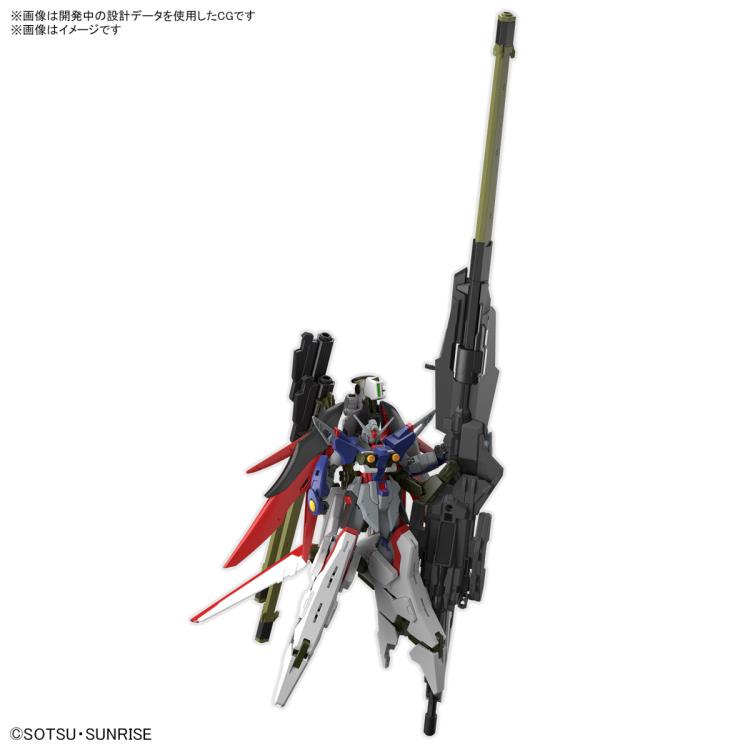 PREORDER Mobile Suit Gundam SEED Freedom HGCE ZGMF/A-42S2 Destiny Gundam Spec II (& Zeus Silhouette) 1/144 Scale Model Kit