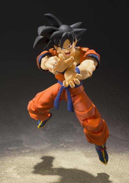 IN STOCK S.H.Figuarts SON GOKU A SAIYAN RAISED ON EARTH