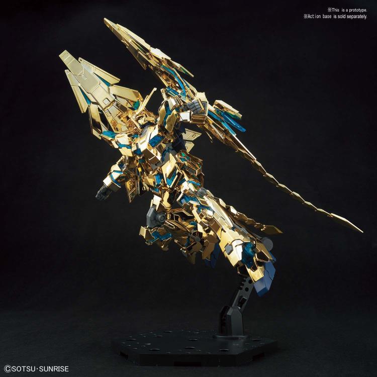 IN STOCK HG UC 1/144 Unicorn Gundam 03 Phenex Destroy Mode (Narrative Ver.) Gold Coating Model Kit