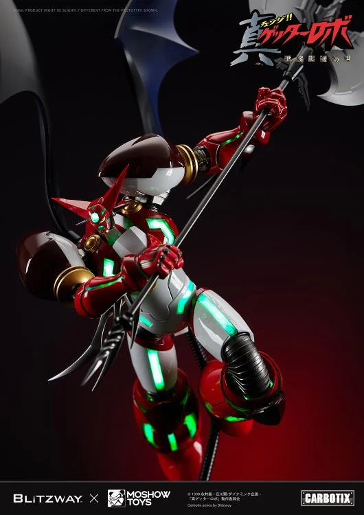 PREORDER Getter Robo Armageddon Carbotix Shin Getter 1 Action Figure
