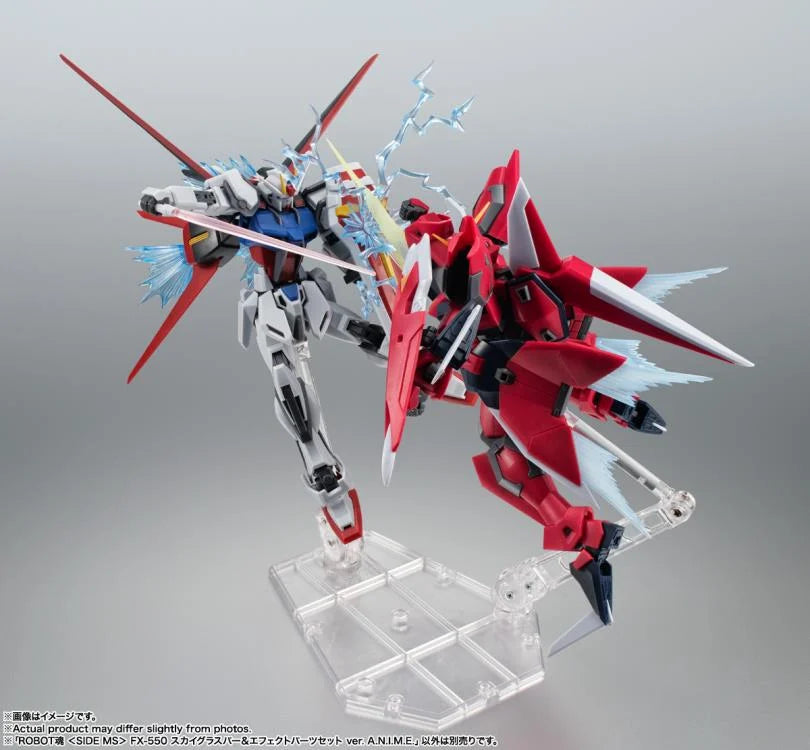 PREORDER Mobile Suit Gundam SEED Robot Spirits FX-550 Skygrasper & Effect Parts Set (Ver. A.N.I.M.E.)