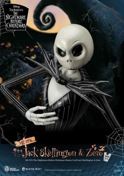 PREORDER MC-076 The Nightmare Before Christmas Master Cra Jack Skellington & Zero