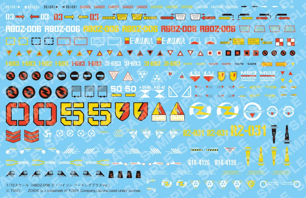 PREORDER Zoids Highend Master Model RBOZ-006 Dibison (Marking Plus Ver.) 1/72 Scale Model Kit (Reissue)