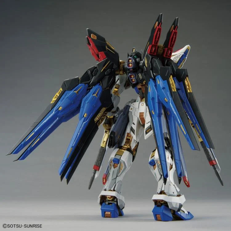 PREORDER Mobile Suit Gundam SEED Destiny MGEX Strike Freedom Gundam 1/100 Scale Model Kit - May 2025 Release