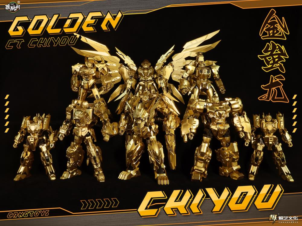 PREORDER CT-Chiyou-01-08SP Thunderking (Gold Ver.) Complete Set