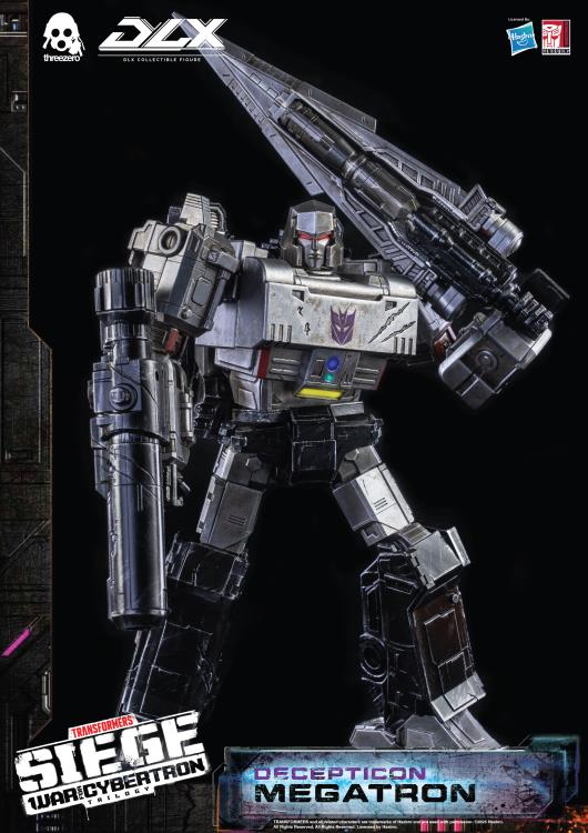 PREORDER Transformers: War for Cybertron Trilogy DLX Scale Collectible Series Decepticon Megatron Action Figure