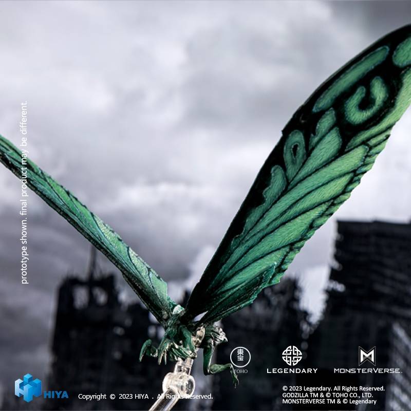 PREORDER HIYA 36cm Godzilla, King of Monsters Mothra Skygrabber EBG0411