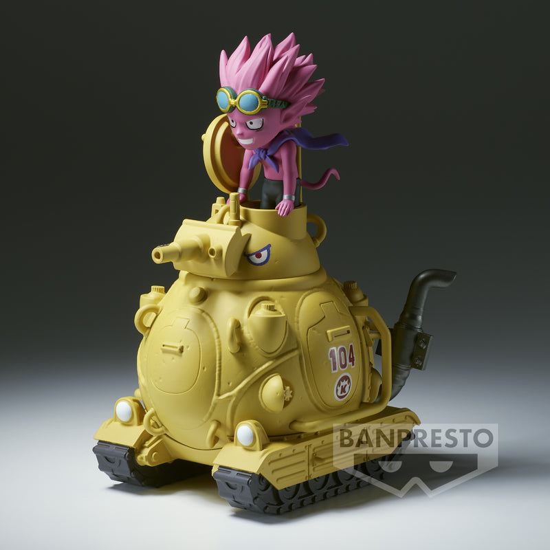 PREORDER SAND LAND MEGA WORLD COLLECTABLE FIGURE-SAND LAND ROYAL ARMY TANK CORPS NO. 104-