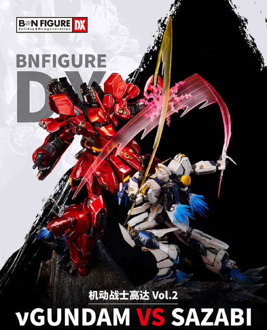 PREORDER BNFDX Mobile Suit Gundam Vol.2 RX-93 nu Gundam VS Sazabi