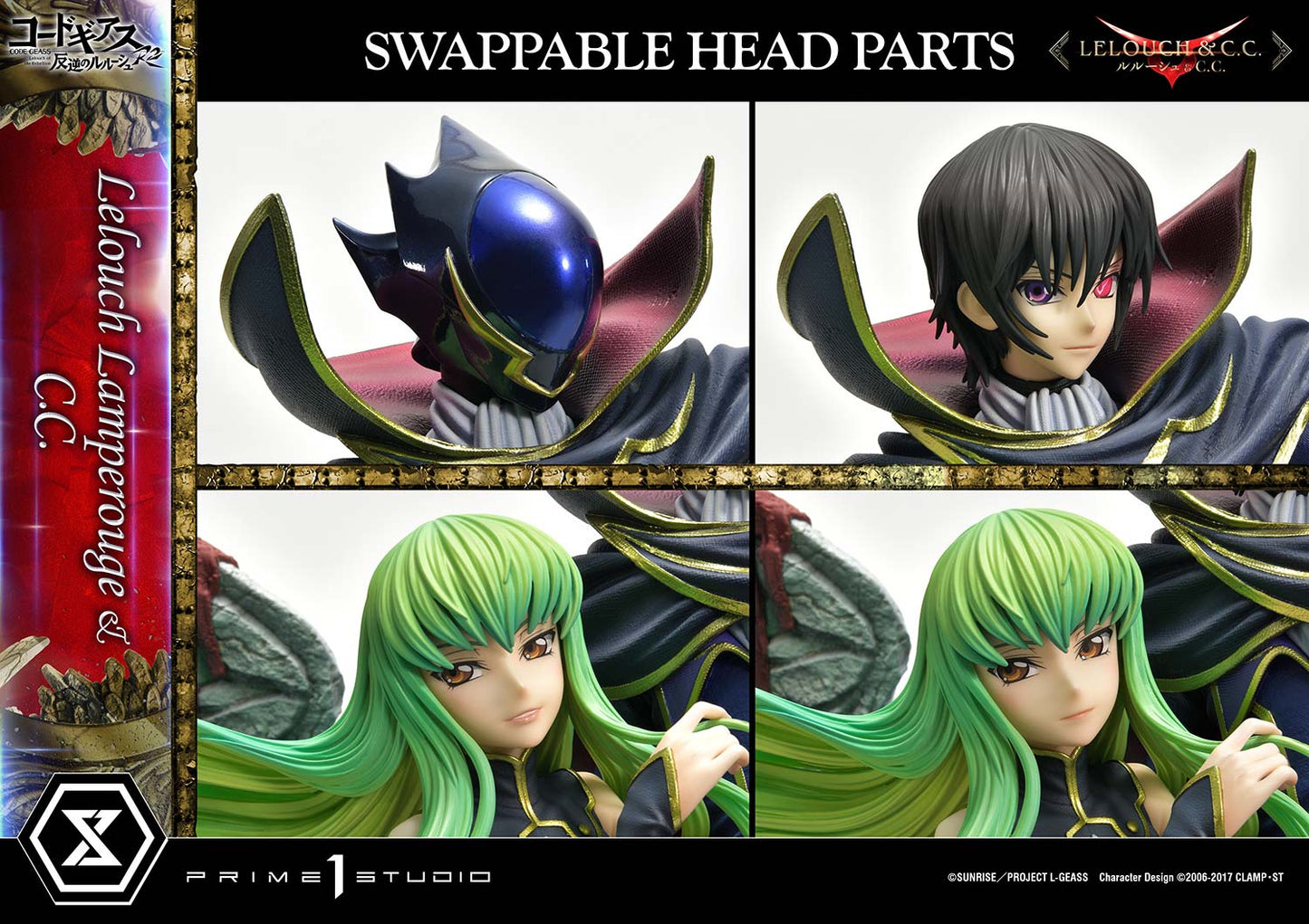 PREORDER 1/6 Concept Masterline Code Geass: Lelouch of the Rebellion R2 Lelouch Lamperouge & C.C. Bonus Version