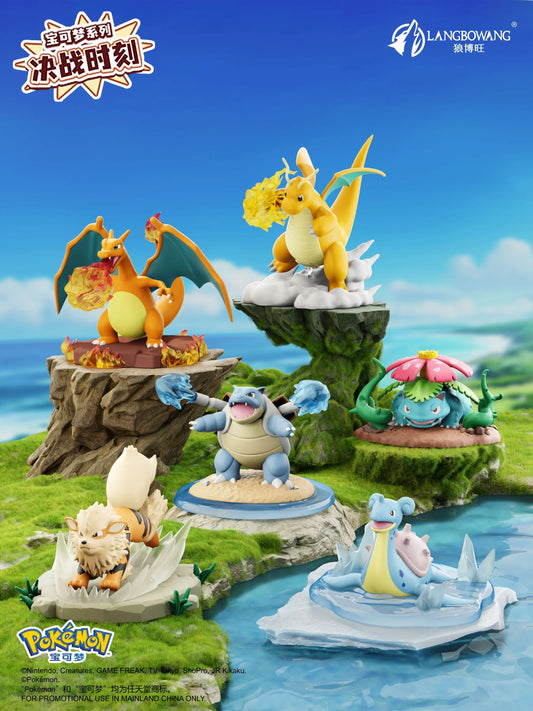 PREORDER BOX OF 6 - Pokémon Battle Moment Ornaments