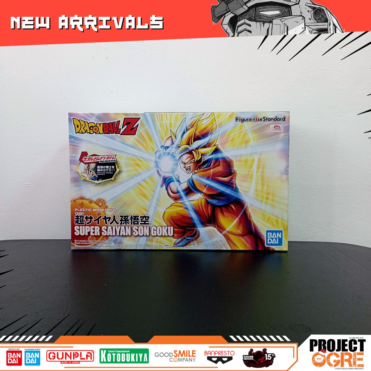 IN STOCK Figure-rise Standard SUPER SAIYAN SON GOKOU (PKG renewal)