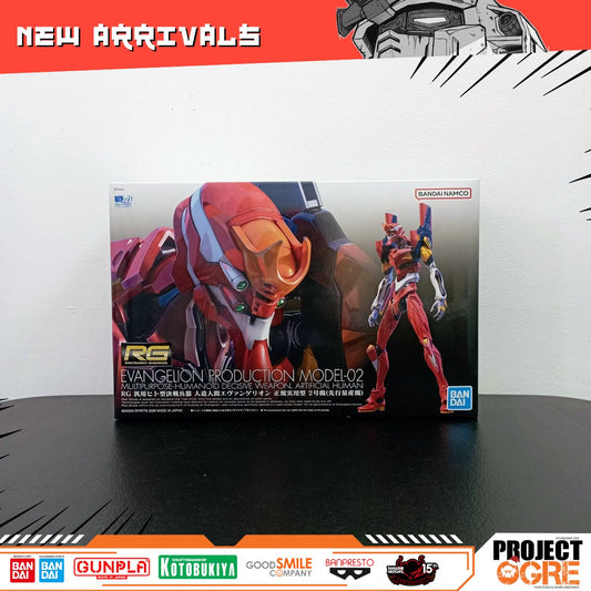 IN STOCK Rebuild of Evangelion RG Evangelion Unit-02 Model Kit