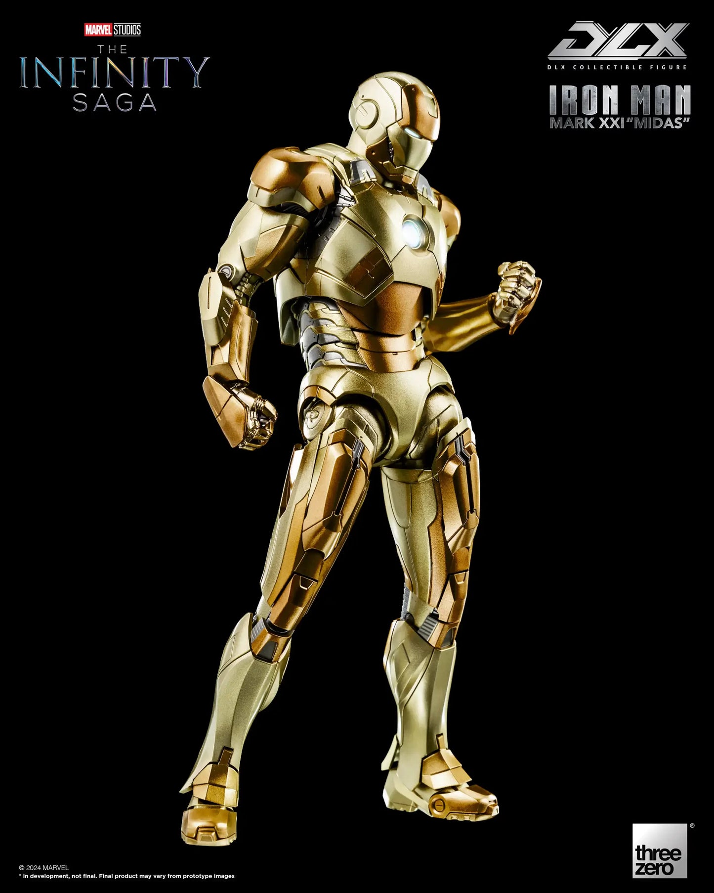 PREORDER Threezero Marvel The Infinity Saga DLX Iron Man Mark XXI Midas 3Z08300C0
