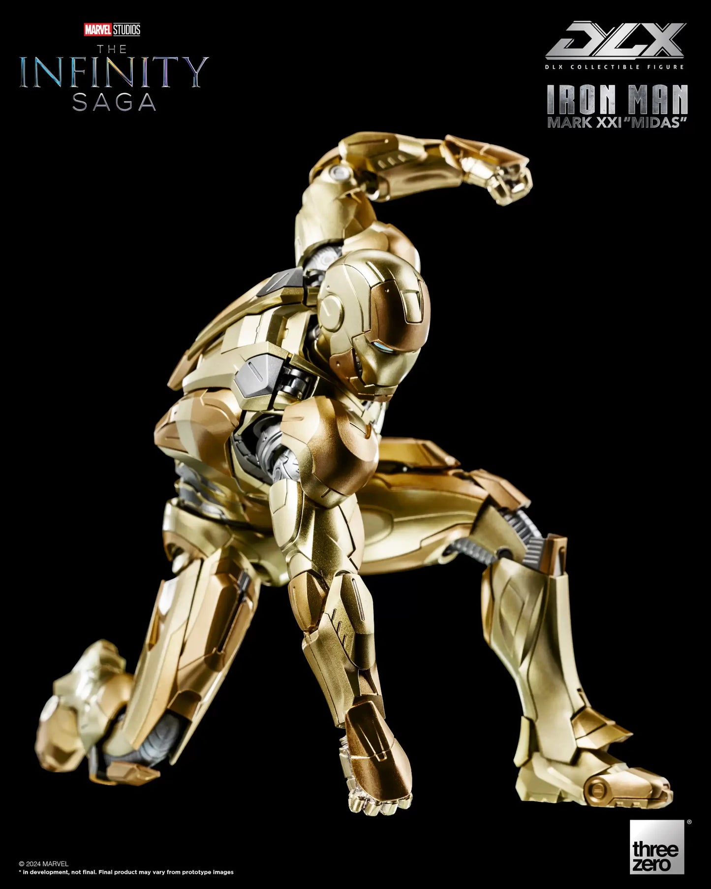 PREORDER Threezero Marvel The Infinity Saga DLX Iron Man Mark XXI Midas 3Z08300C0