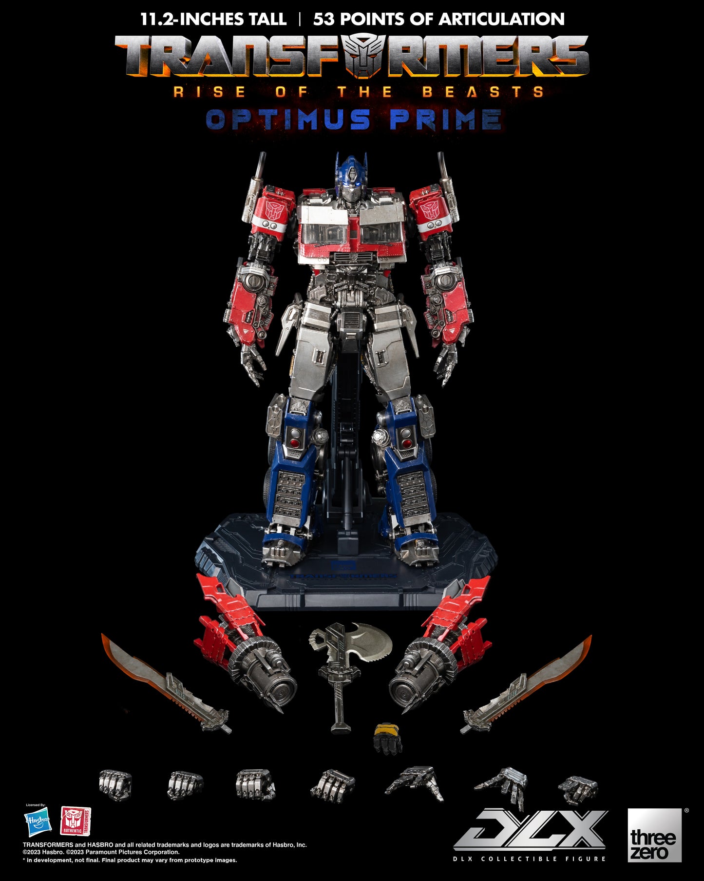 PREORDER Transformers: Rise of the Beasts DLX Scale Collectible Series Optimus Prime