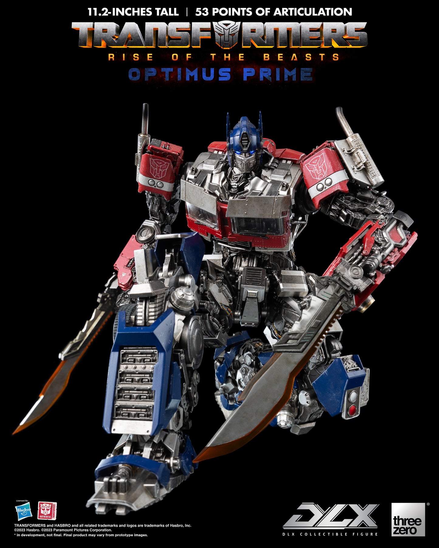 PREORDER Transformers: Rise of the Beasts DLX Scale Collectible Series Optimus Prime