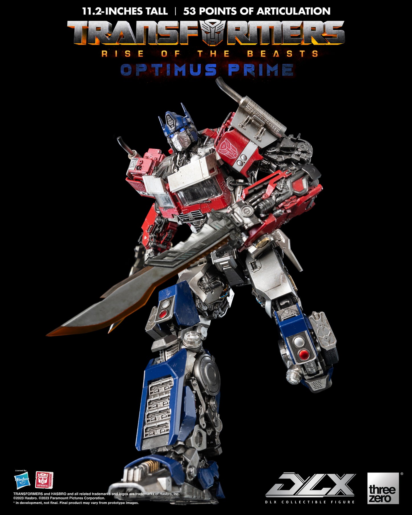 PREORDER Transformers: Rise of the Beasts DLX Scale Collectible Series Optimus Prime