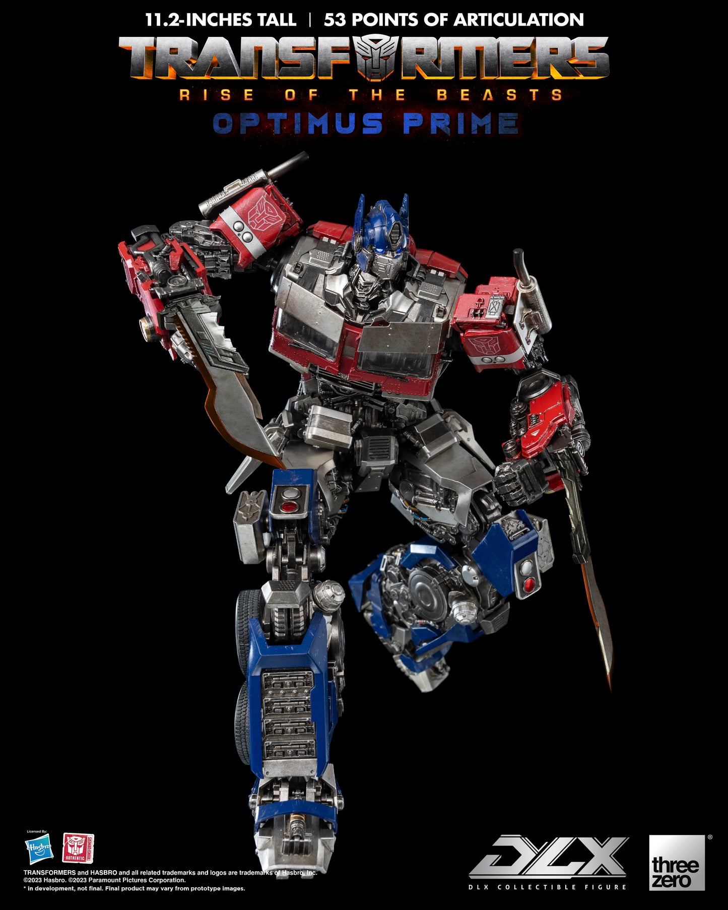 PREORDER Transformers: Rise of the Beasts DLX Scale Collectible Series Optimus Prime