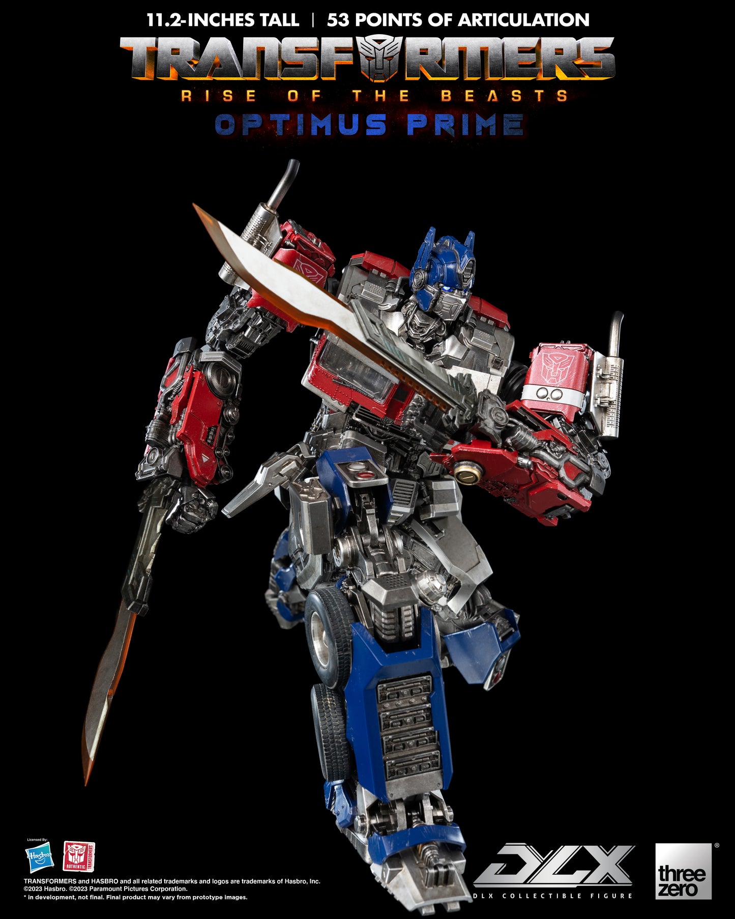 PREORDER Transformers: Rise of the Beasts DLX Scale Collectible Series Optimus Prime