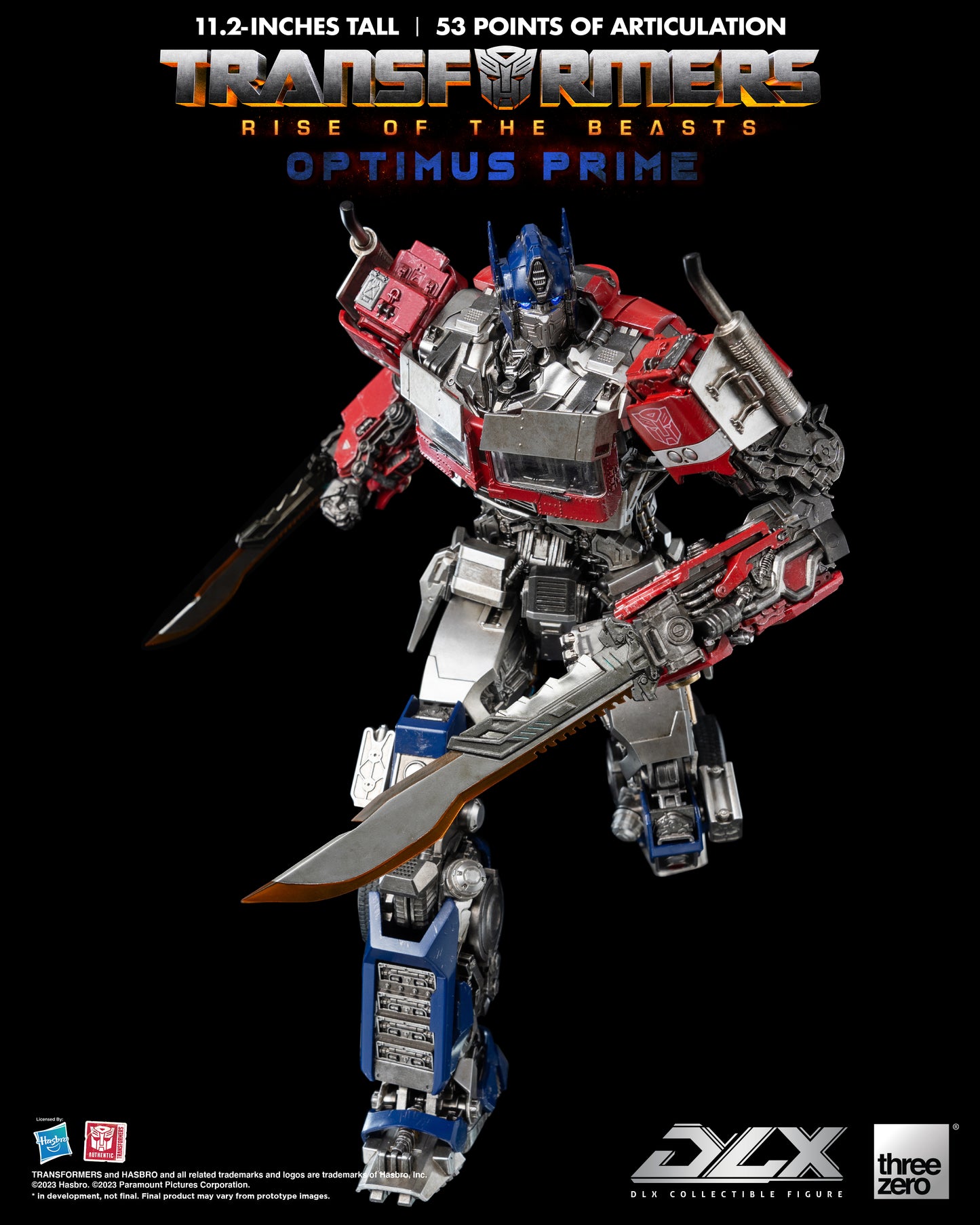 PREORDER Transformers: Rise of the Beasts DLX Scale Collectible Series Optimus Prime