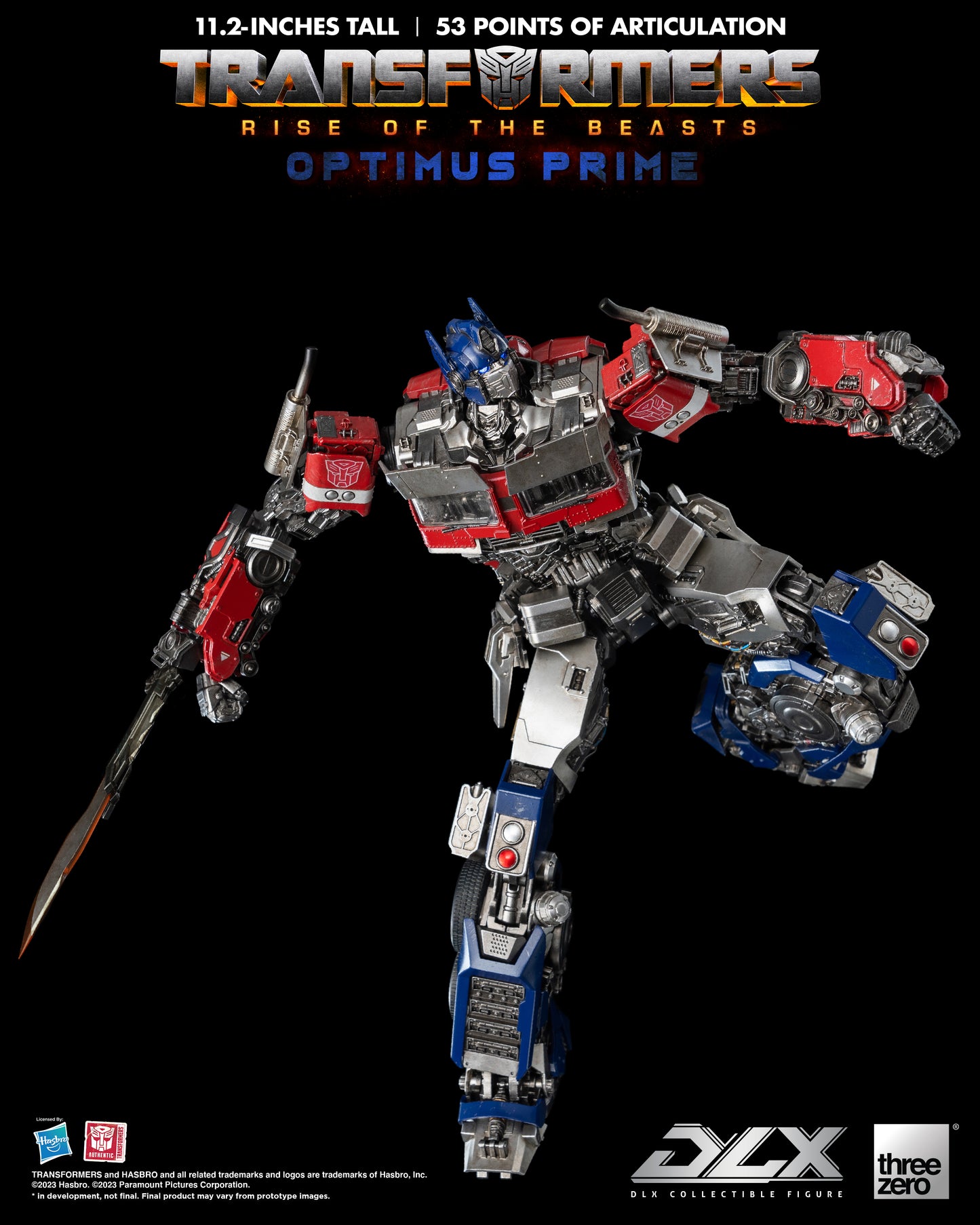 PREORDER Transformers: Rise of the Beasts DLX Scale Collectible Series Optimus Prime