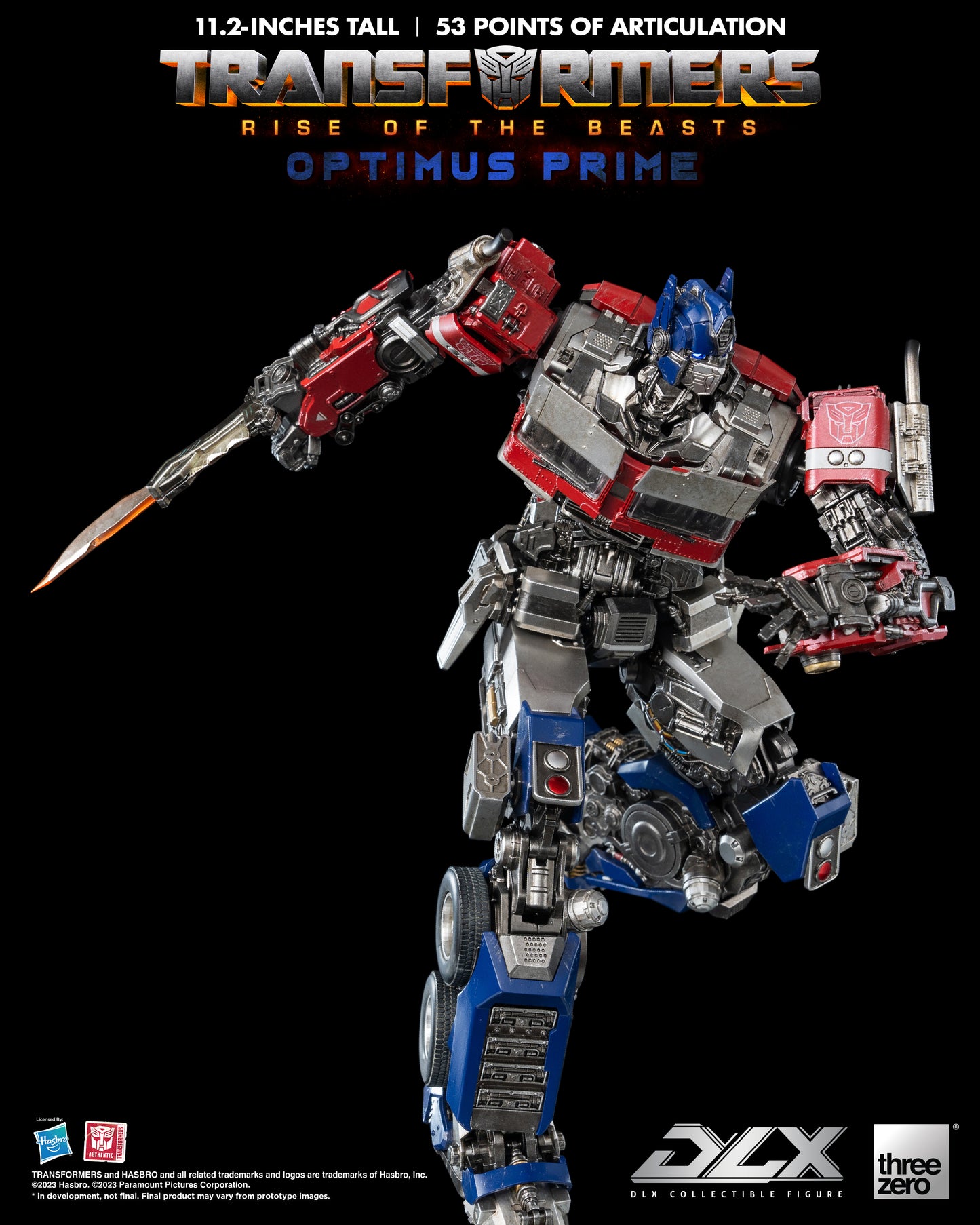 PREORDER Transformers: Rise of the Beasts DLX Scale Collectible Series Optimus Prime