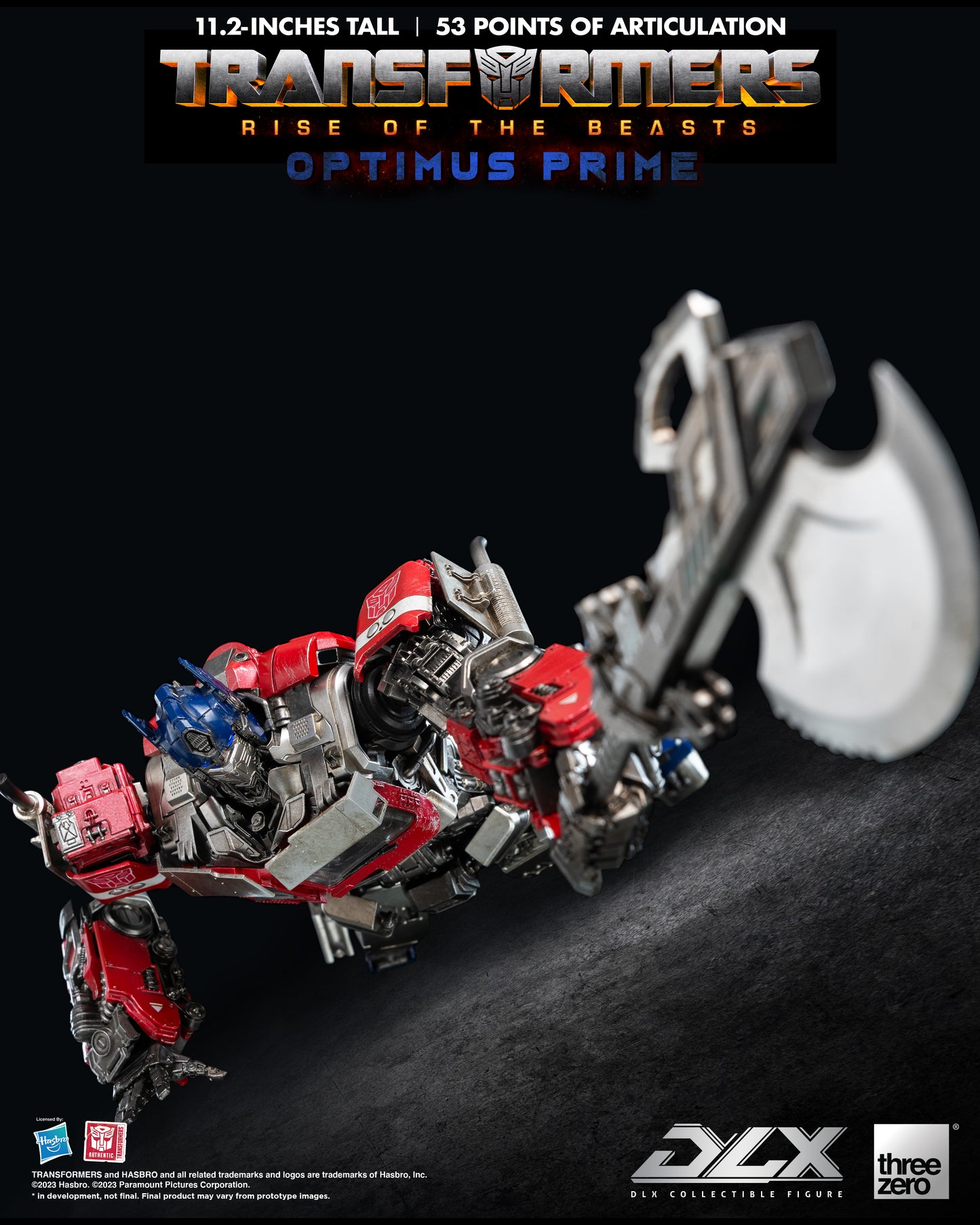 PREORDER Transformers: Rise of the Beasts DLX Scale Collectible Series Optimus Prime