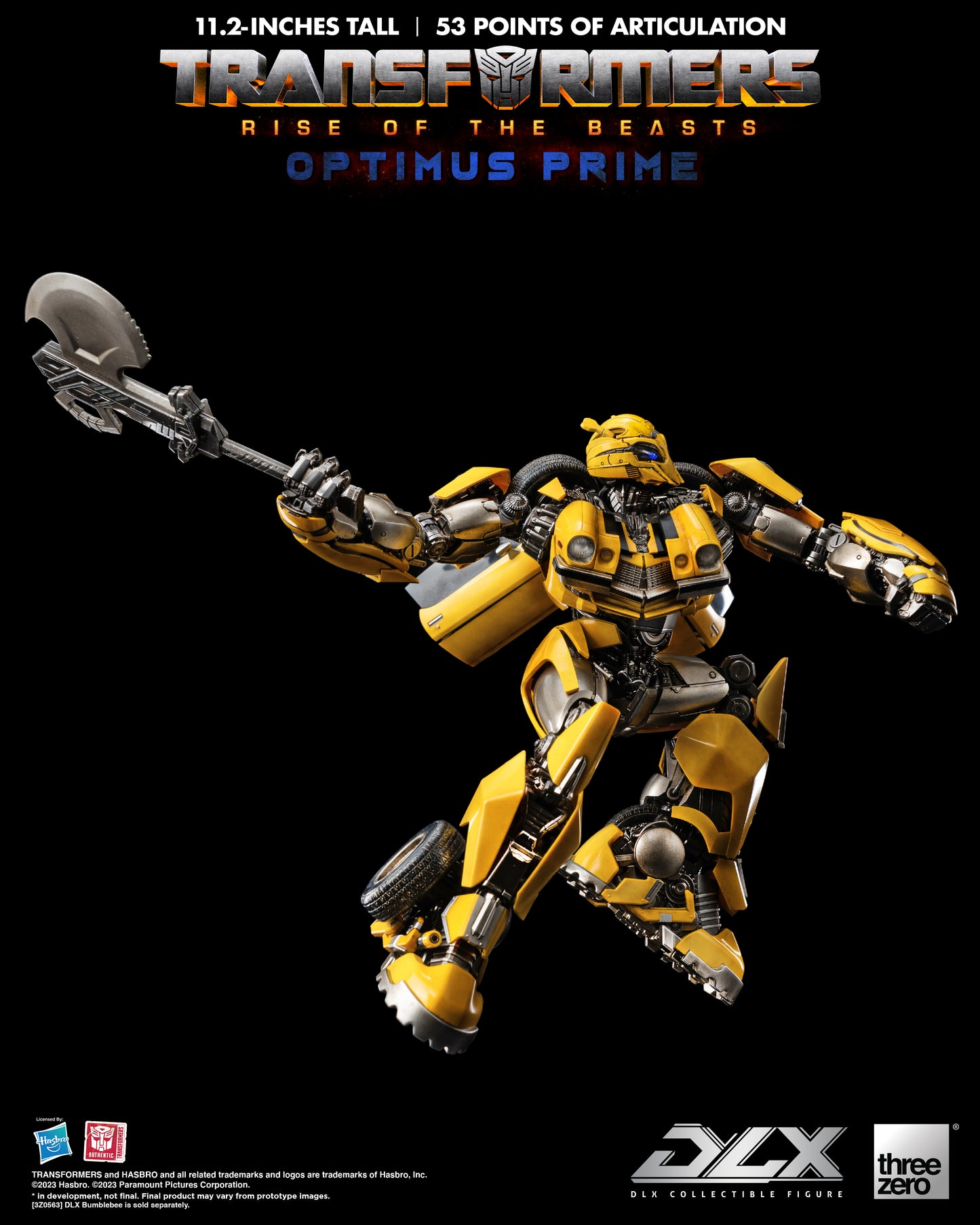 PREORDER Transformers: Rise of the Beasts DLX Scale Collectible Series Optimus Prime