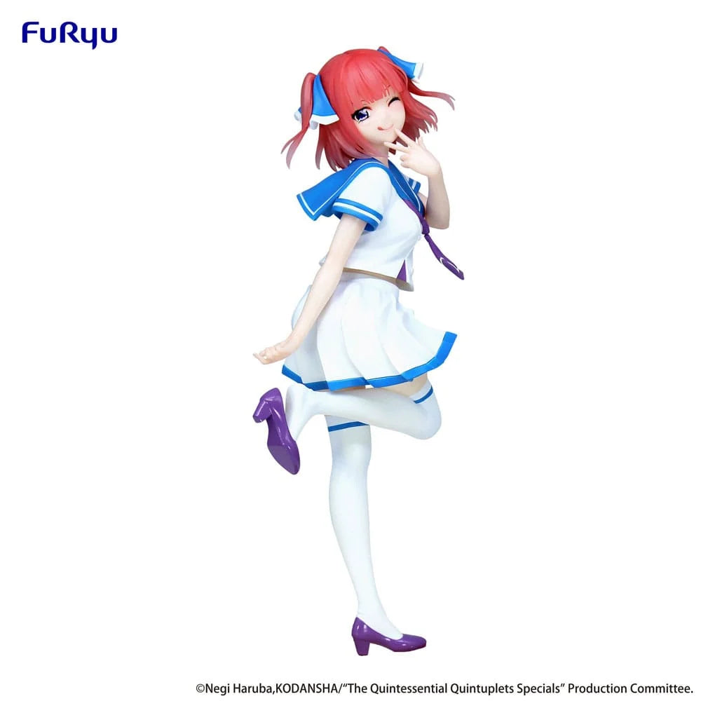 PREORDER QUINTESSENTIAL QUINTUPLETS - Nino "Marine" - Statue Trio-Try-It 21cm)