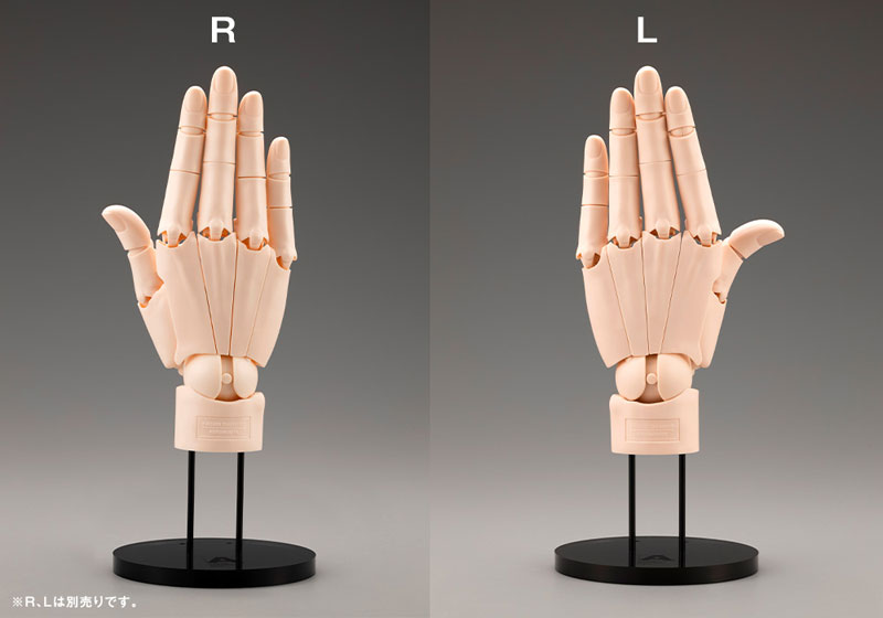 PREORDER ARTIST SUPPORT ITEM Takahiro Kagami HAND MODEL/L -PALE ORANGE- Action Figure