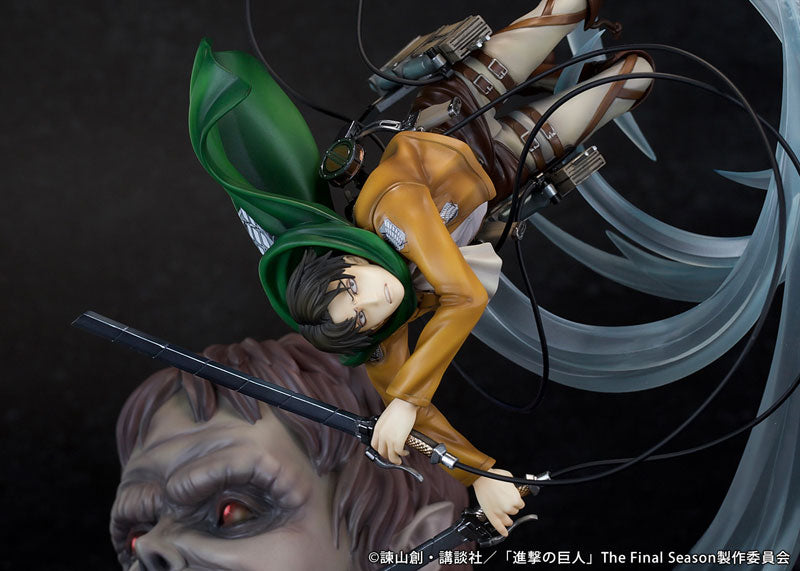PREORDER TV Anime "Attack on Titan" "Levi vs Beast Titan ver." Complete Figure