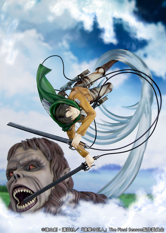 PREORDER TV Anime "Attack on Titan" "Levi vs Beast Titan ver." Complete Figure